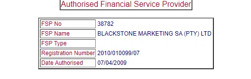 CM Trading FSCA