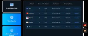 NAGA Payment Methods